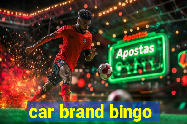 car brand bingo